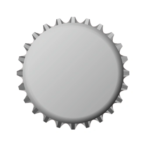 Big Pack Matte Silver 26 mm 10000 pcs